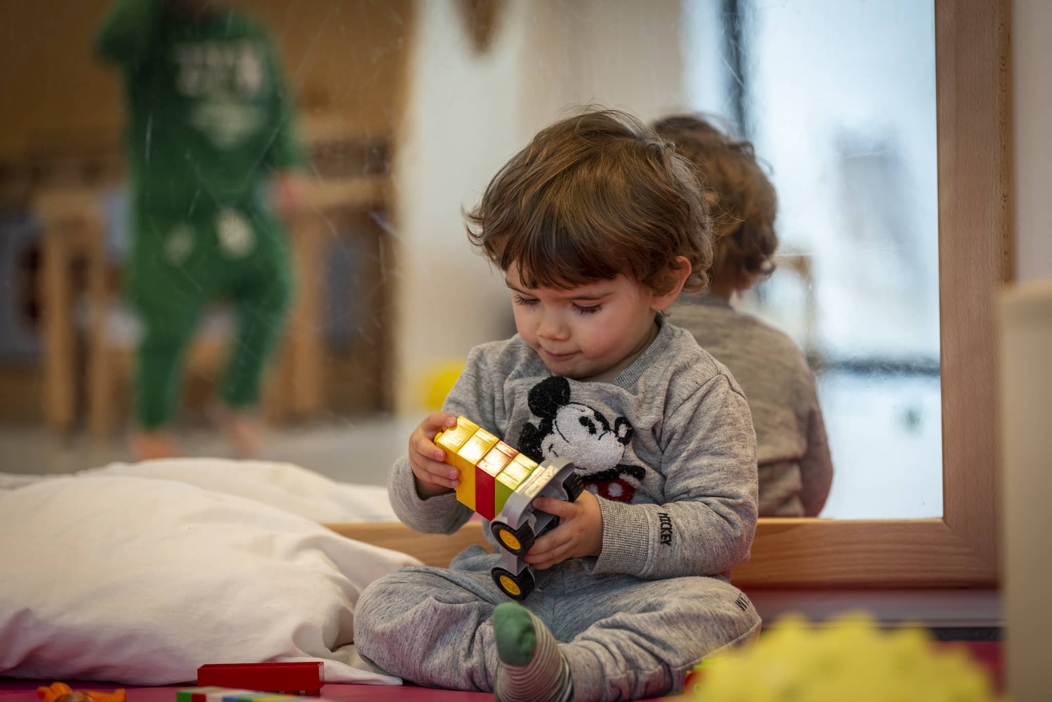 adaptation periode in creche at L'Enfant Roi